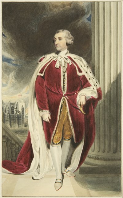 Porträt im Mansion House, Queen Square, vom Herzog von Portland von Joseph Manning