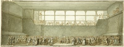 Der Ballhausschwur, ca. 1789 von Joseph Marie Flouest