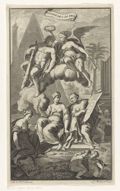 Herkules gekrönt von Victoria von Joseph Mulder