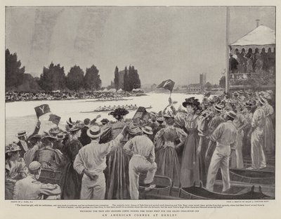 Eine amerikanische Ecke in Henley von Joseph Nash
