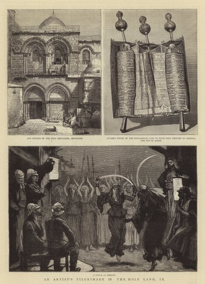 Eine Künstlerpilgerreise ins Heilige Land, IX von Joseph Nash