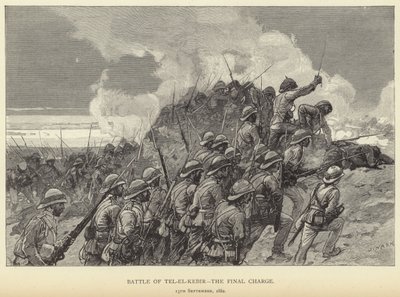 Schlacht von Tel-El-Kebir von Joseph Nash