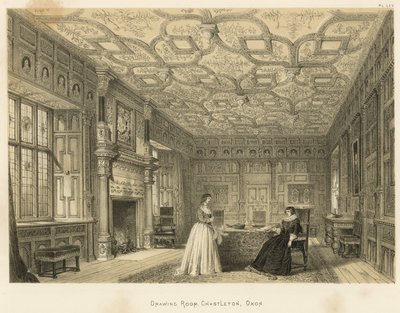 Salon, Chastleton, Oxon von Joseph Nash