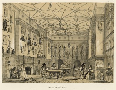 Halle, Littlecotes, Wilts von Joseph Nash