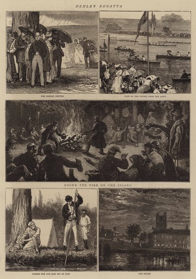 Henley-Regatta von Joseph Nash