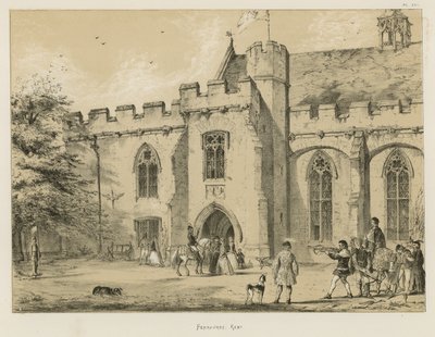 Penshurst, Kent von Joseph Nash