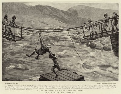 Die Entlastung von Chitral von Joseph Nash
