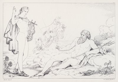 Shelleys Prometheus Unbound, Akt III, Szene 2 von Joseph Noel after Paton