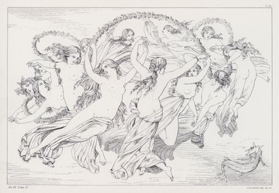 Shelleys Prometheus Unbound, Akt III, Szene 2 von Joseph Noel after Paton