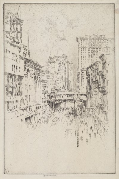 42. Straße von Joseph Pennell