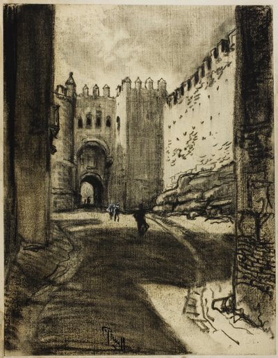 Tor, Segovia von Joseph Pennell