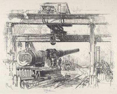 Waffentest von Joseph Pennell