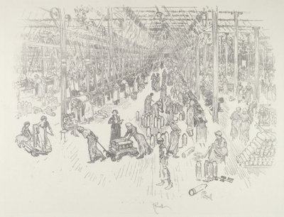 Die Bucht der Tausend Mädchen, 1916 von Joseph Pennell