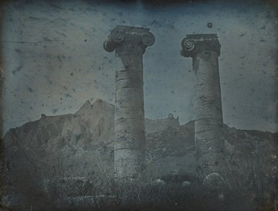 Tempel der Artemis, Sardis, 1843 von Joseph Philibert Girault De Prangey