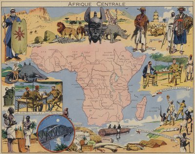 Zentralafrika von Joseph Porphyre Pinchon