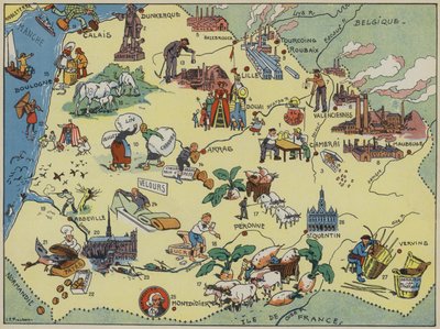 Flandern, Artois, Picardie von Joseph Porphyre Pinchon