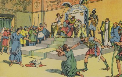 Das Urteil Salomons von Joseph Porphyre Pinchon