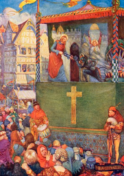 Mittelalterliches Mysterienspiel von Joseph Ratcliffe Skelton