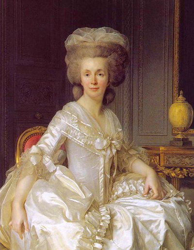 Porträt von Suzanne Curchod (Madame Jacques Necker) von Joseph Siffred Duplessis