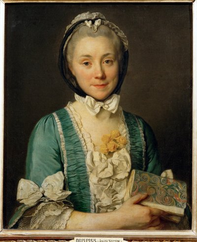 Madame Lenoir, Mutter von Alexandre Lenoir, Gründer des Musée des Monuments Français von Joseph Siffred Duplessis