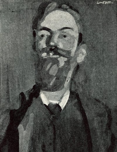 George Bernard Shaw von Joseph Simpson