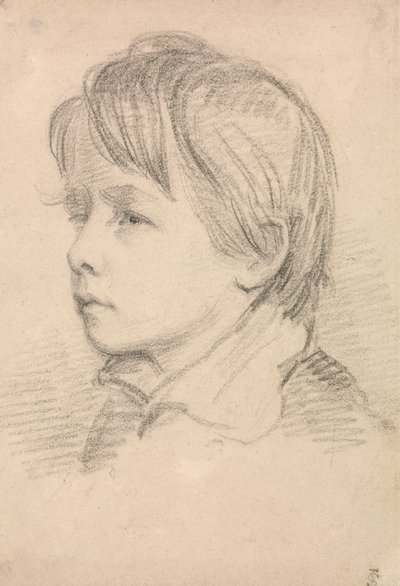 Skizze des Bruders des Künstlers, Capt. Michael Atwell Slater von Joseph Slater