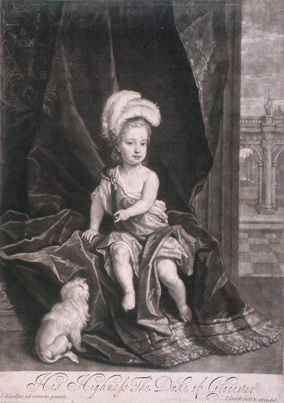 William, Herzog von Gloucester, als Kind, ca. 1720 von Joseph Smith