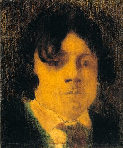 Porträt eines jungen Mannes von Joseph Stella
