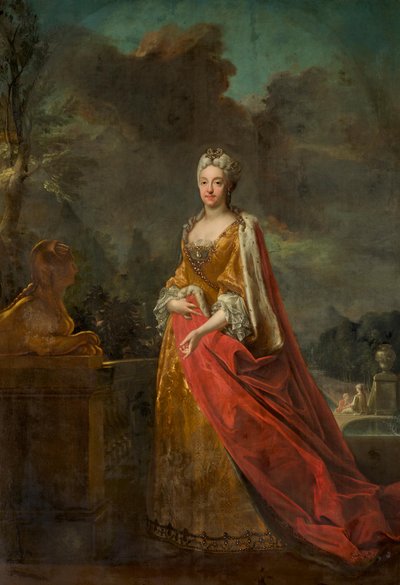 Maria Amalia von Bayern (1701-1756) von Joseph Vivien