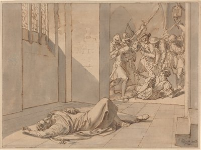 Die Ermordung von König Wenzel III. von Joseph von Fuhrich