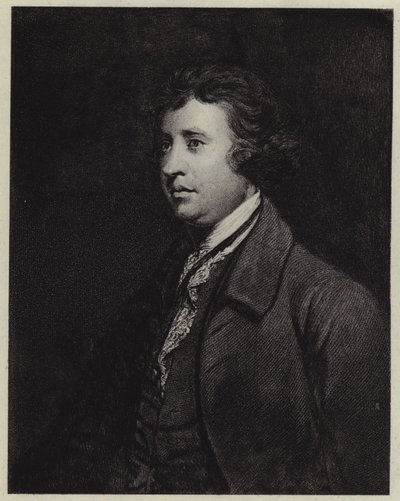 Edmund Burke von Joshua (after) Reynolds