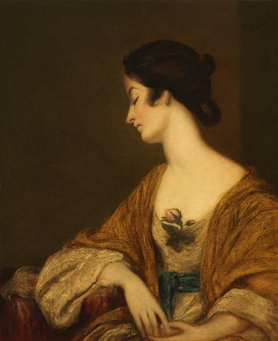 Porträt von Mrs. George Collier von Joshua (follower of) Reynolds