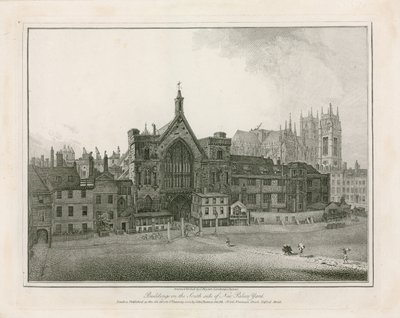 Gebäude auf der Südseite des New Palace Yard von Joshua Bryant
