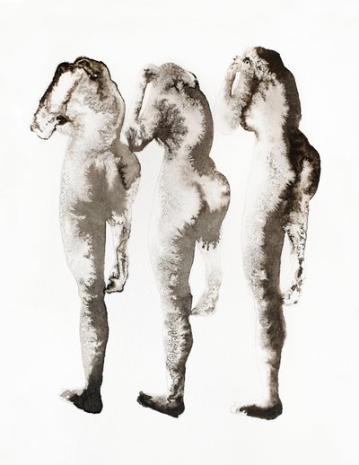 Ätherische Sepia-Figuren von Joshua Hoskins