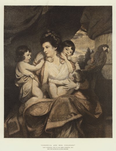 Cornelia und ihre Kinder von Joshua Reynolds