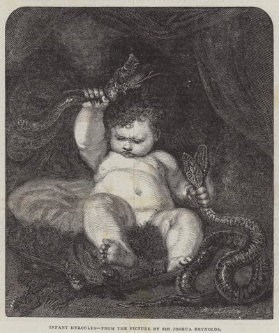 Der kleine Herkules von Joshua Reynolds