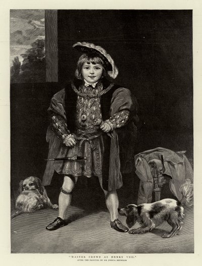 Master Crewe als Heinrich VIII von Joshua Reynolds