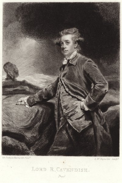 Porträt von Lord Richard Cavendish von Joshua Reynolds