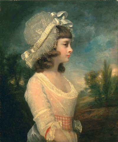 Die ehrenwerte Theresa Parker, später die ehrenwerte Theresa Villiers, 1787 von Joshua Reynolds