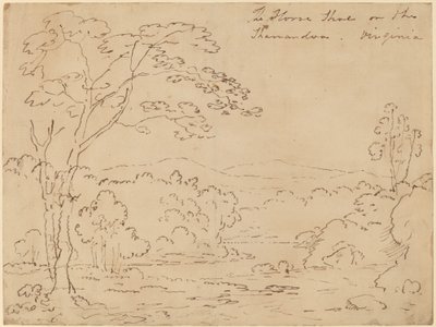 Das Hufeisen am Shenandoah, Virginia von Joshua Shaw
