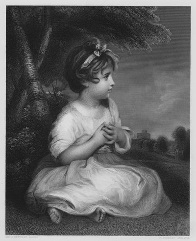 Das Zeitalter der Unschuld, nach dem Bild in der Vernon Gallery von Joshua after Reynolds