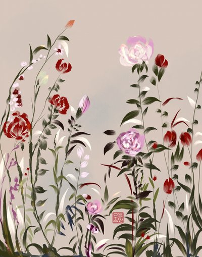 Malerische Gartenblüten von Josie George