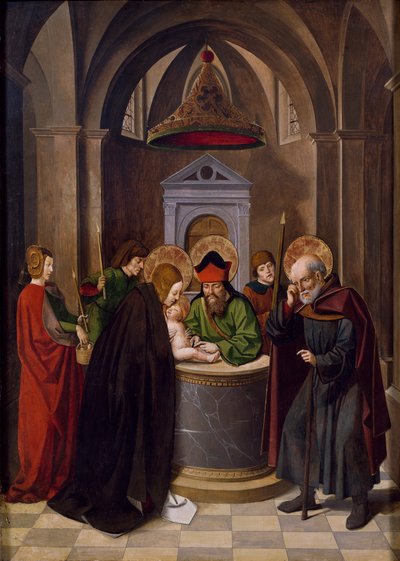 Beschneidung Jesu von Josse (fl.1493 1508) Lieferinxe