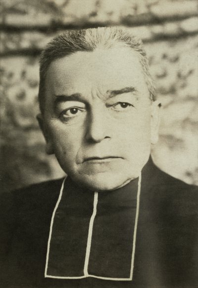 Porträt von Abt Emile Wetterle von Josse Photo