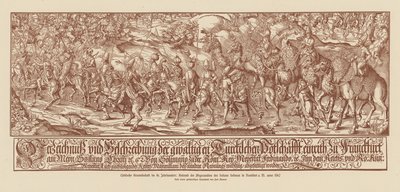 Gesandte von Suleiman dem Prächtigen kommen in Frankfurt an von Jost (after) Amman