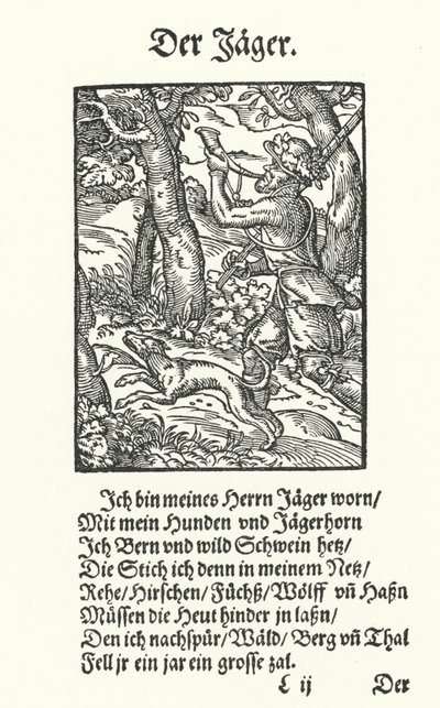 Der Jäger von Jost (after) Amman