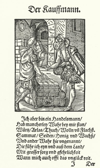 Der Kaufmann von Jost (after) Amman