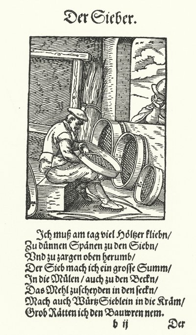 Der Siebmacher von Jost (after) Amman
