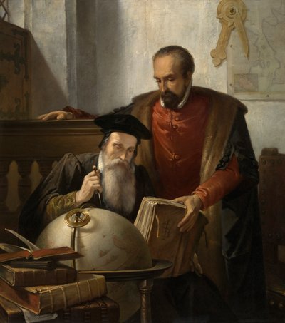 Mercator und Ortelius von Jozef (1816 88) Bellemans