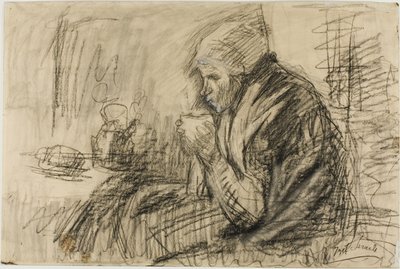 Erfrischung von Jozef Israëls